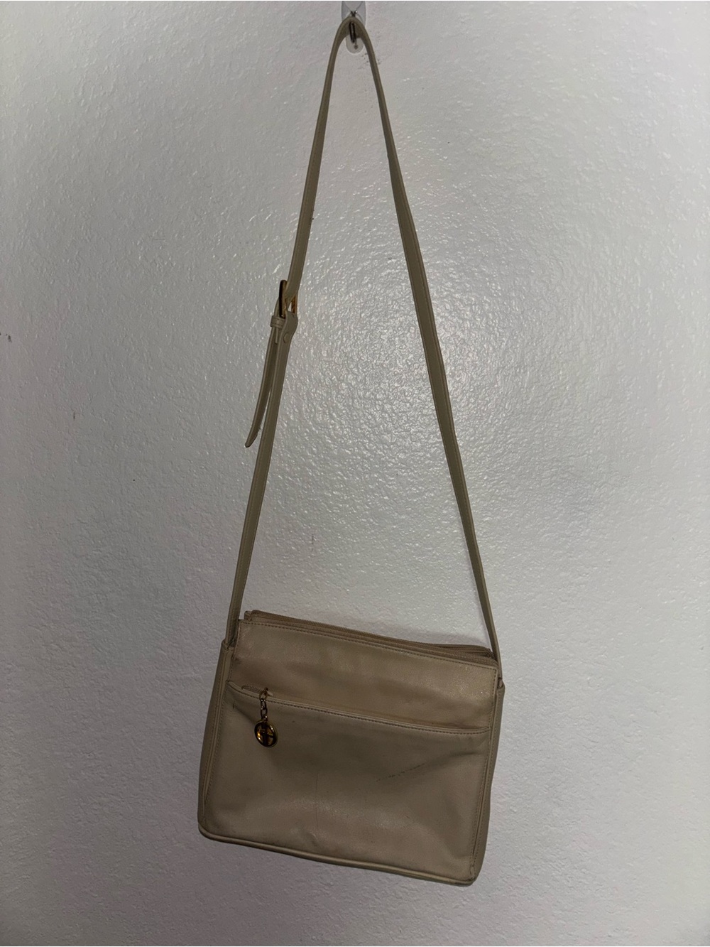 Giani Bernini Beige Crossbody Bag